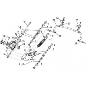 Durite admission air pour HYTRACK JOBBER 400 4x4